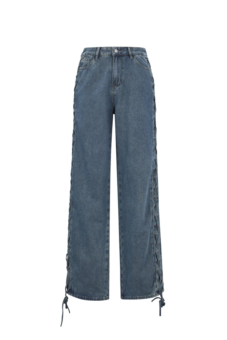 Jeans à lacets 