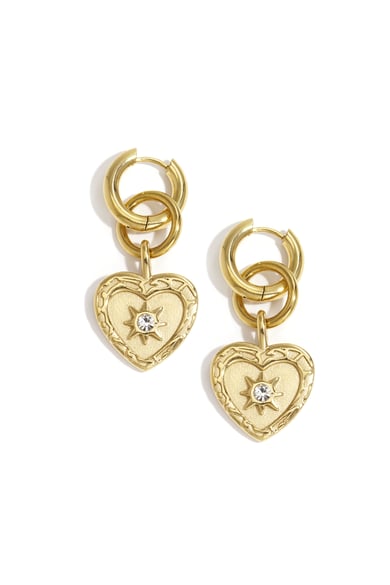 Drop Earrings Heart Casual Daily Simple Series Women's jewelry h5 
