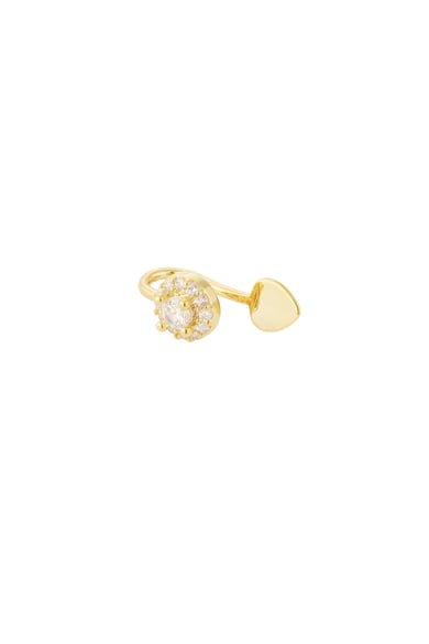 Nasen- & Ohrmanschette glitzernd h5 