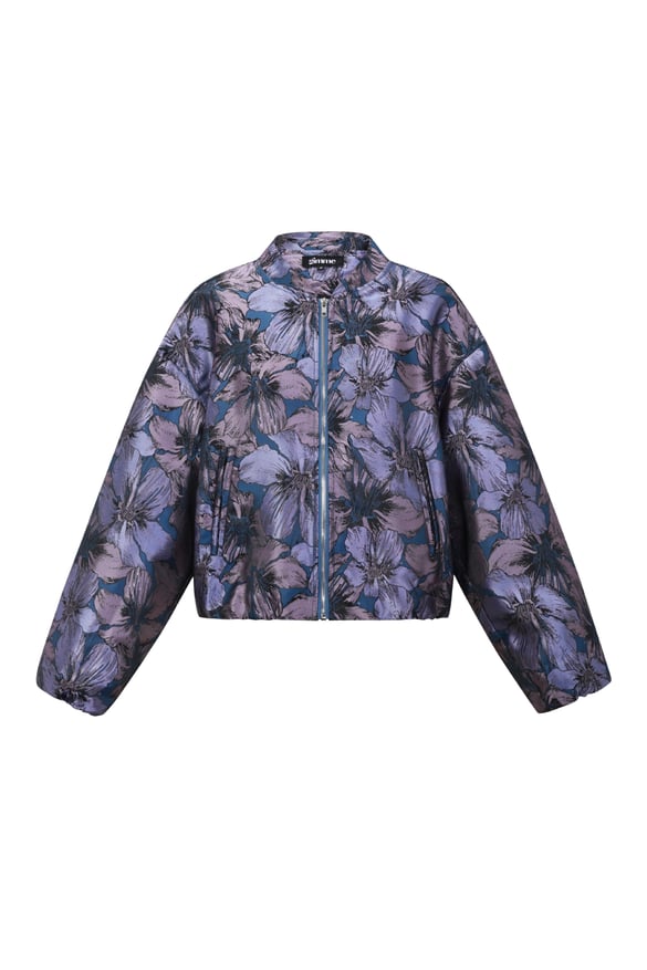 Jacquard Jacket Flower 2