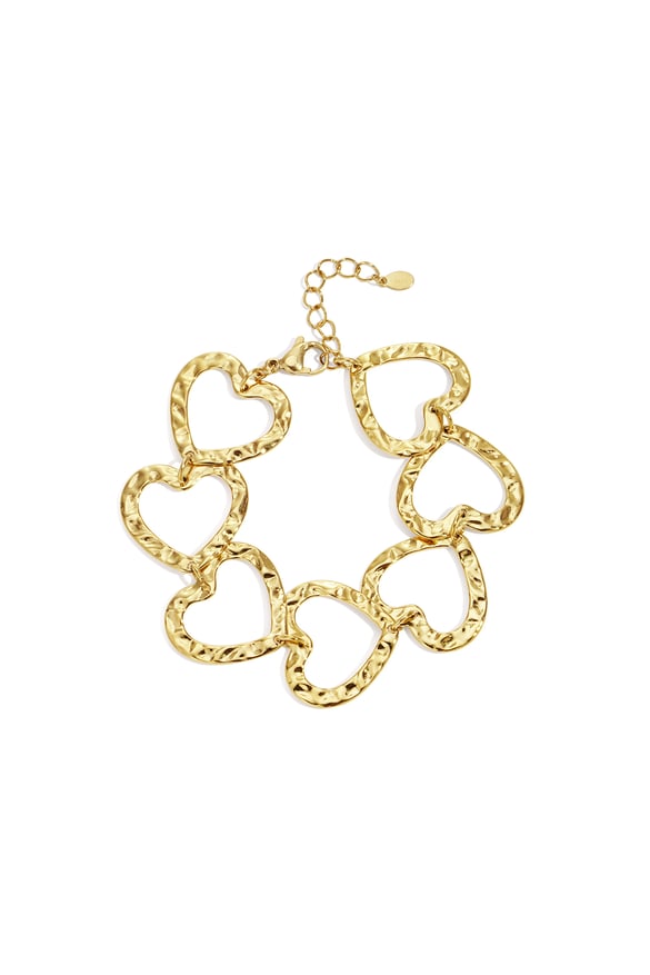 Stainless Steel Chain Bracelets Heart Casual Daily Simple Series Women's jewelry