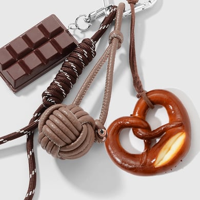 1 Piece Leather Star Chocolate Bag Charm h5 Picture5