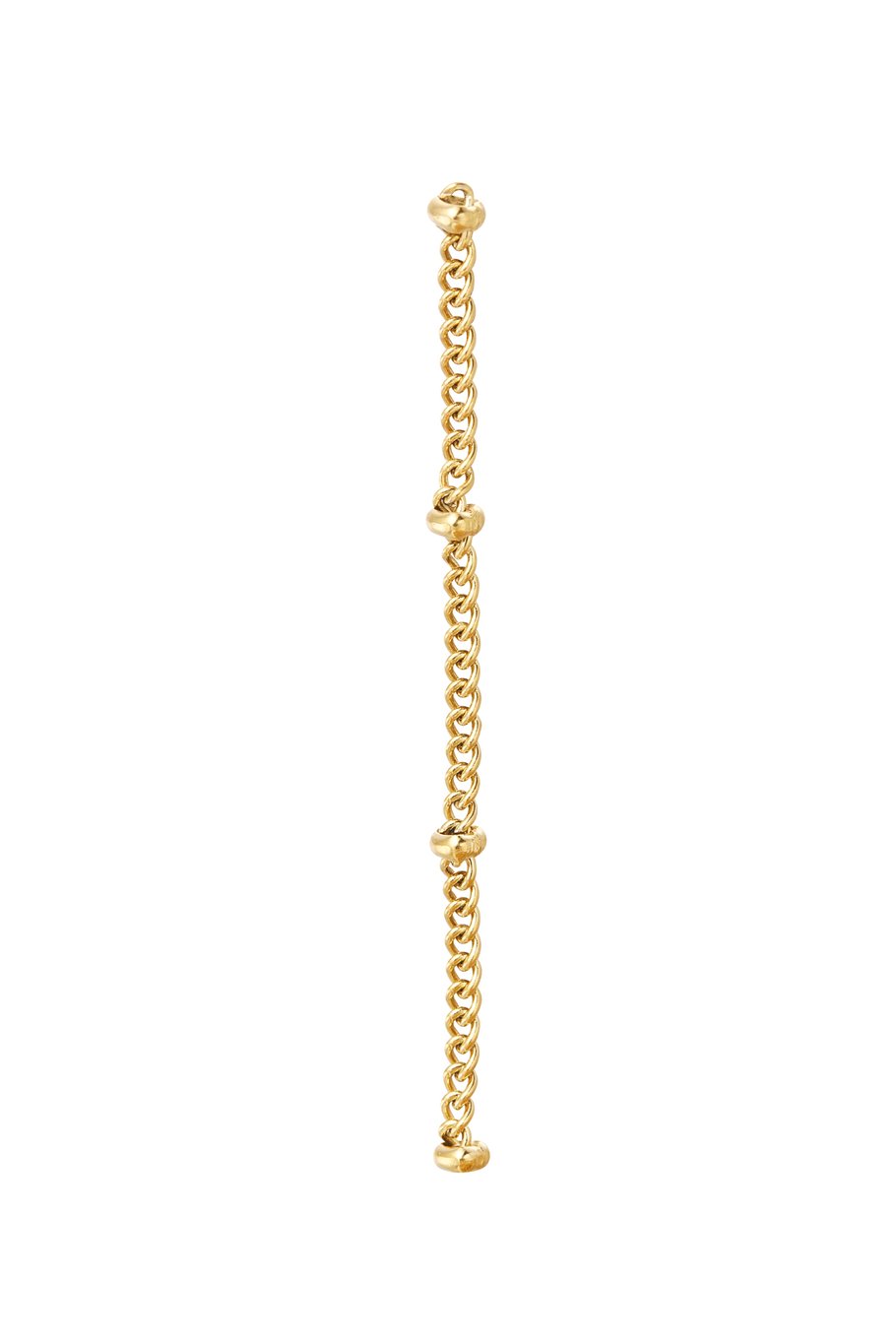 Sieraden ketting bolletjes - Goud kleur Afbeelding2