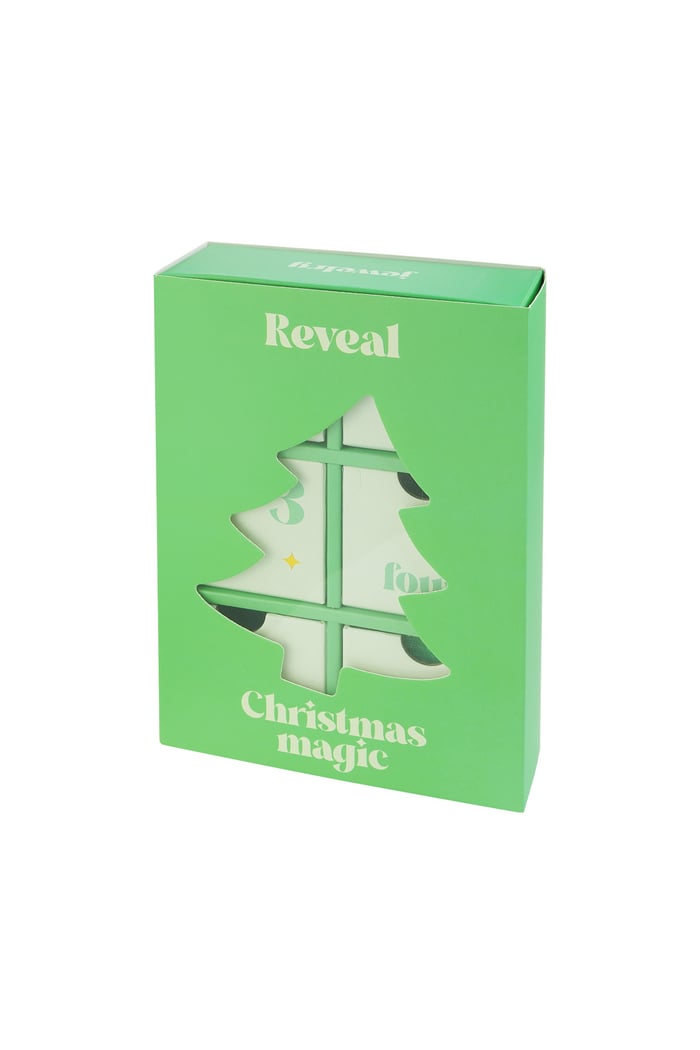 Advent calendar Christmas tree - Green 