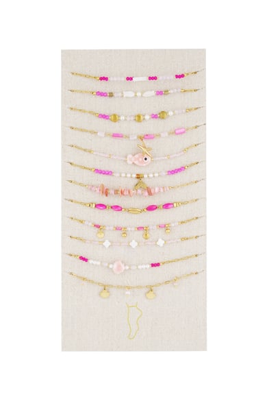 Anklet set mermaid vibe - white h5 
