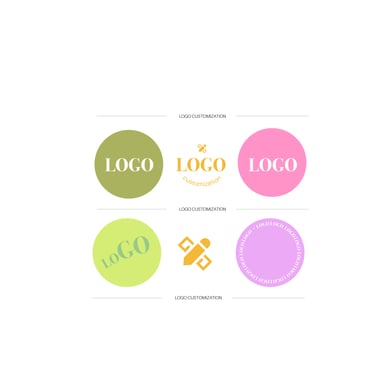 Aangepaste LOGO handelsmerk kristal label UV-transfer sticker h5 Afbeelding2