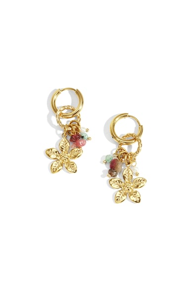 Tropfen Ohrringe Blume Casual Täglich Einfache Serie frauen schmuck h5 