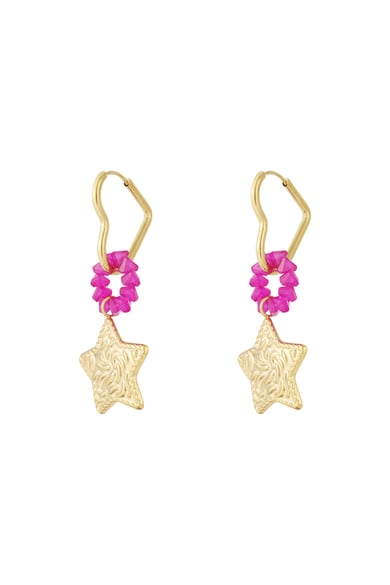 Orecchini pendenti in acciaio inossidabile a forma di cuore, casual, quotidiani, semplici, da donna h5 