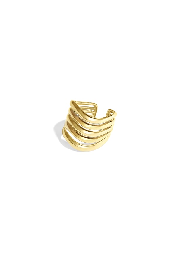 Roestvrijstalen statement ringen, casual, dagelijks, eenvoudig, serie, damessieraden 2