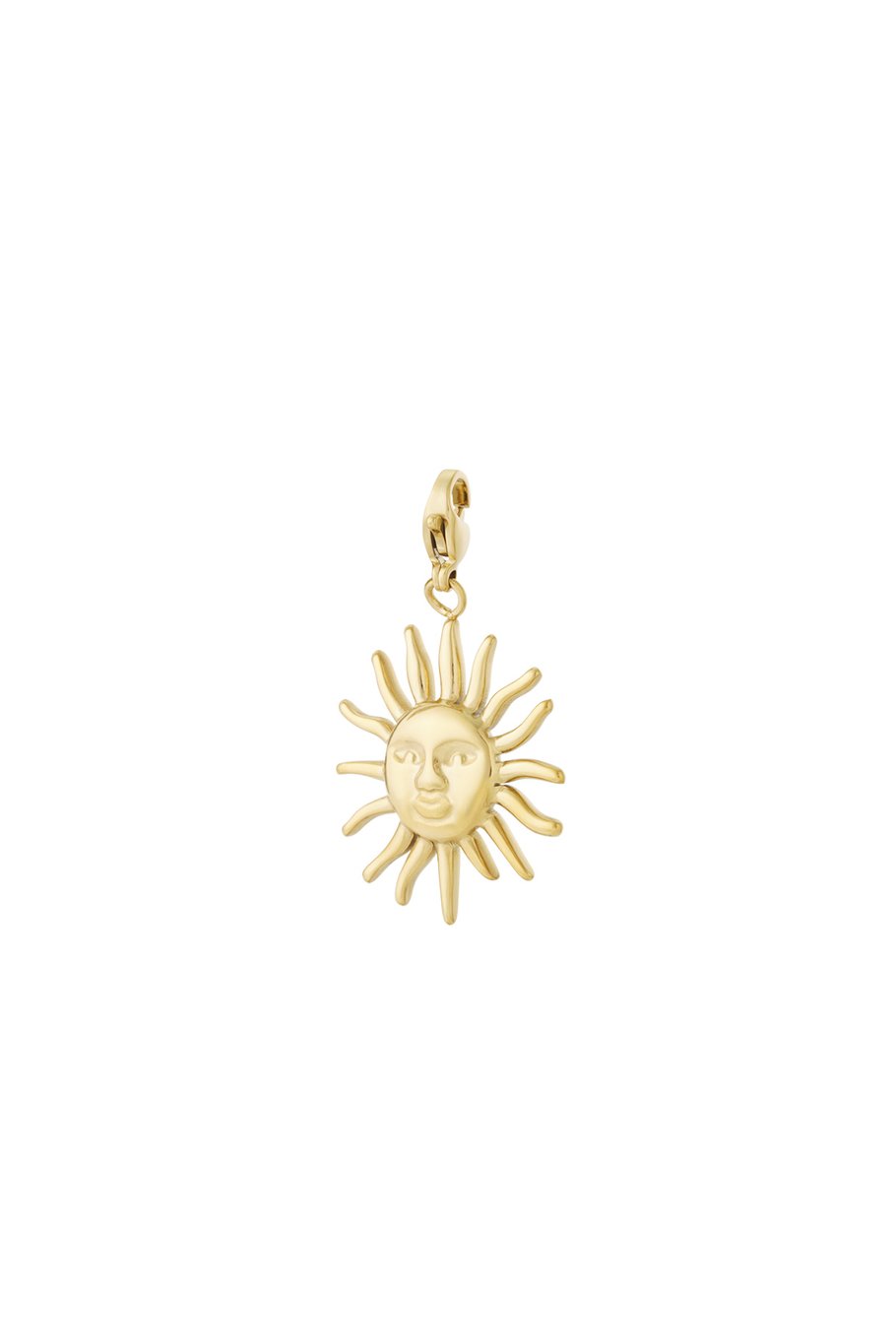 Edelstahl Schmuck Charms Sonne/Mond Casual Alltag 