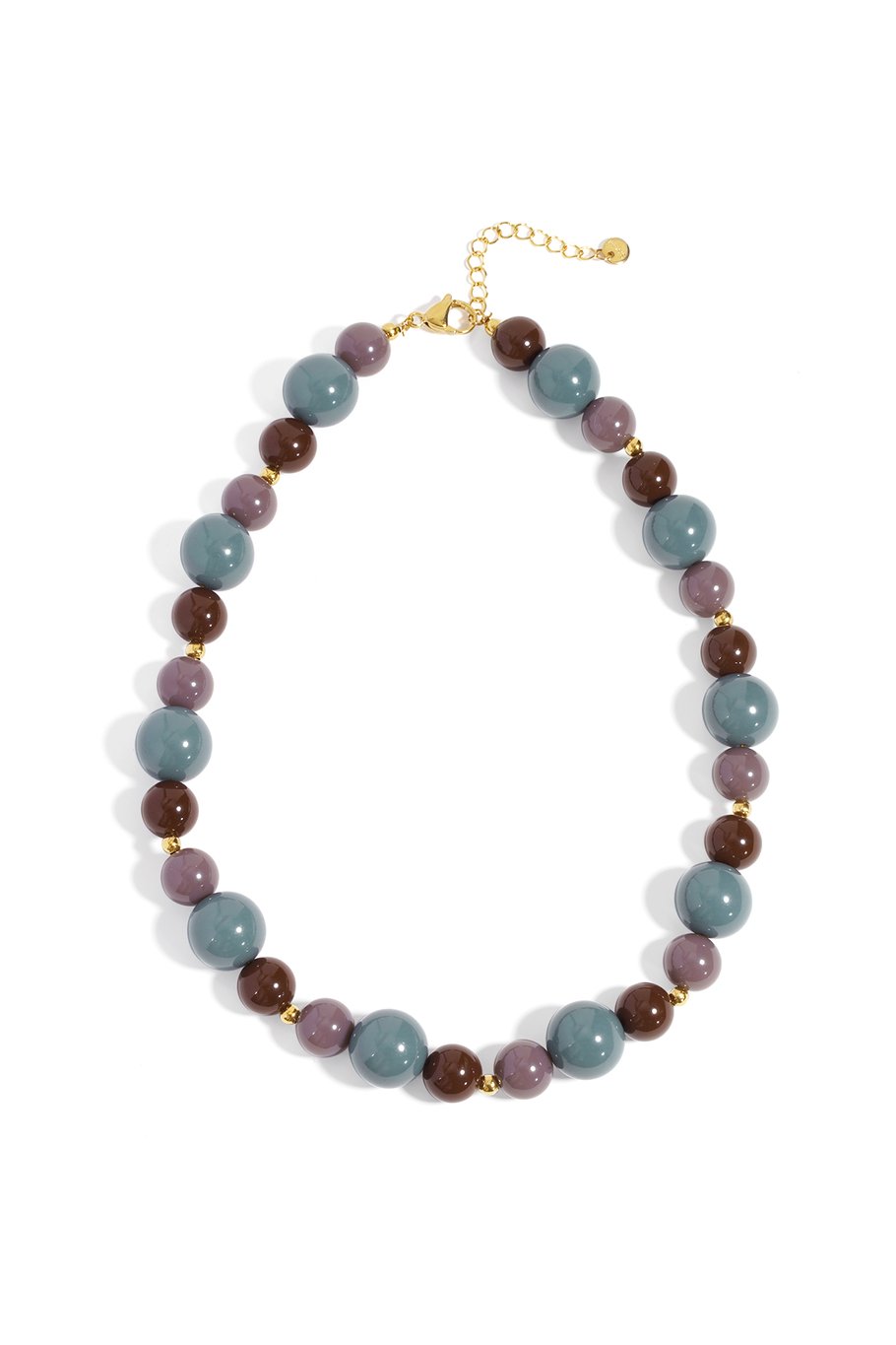 Colliers de perles en acrylique, série décontractée, simple et quotidienne, bijoux pour femmes 