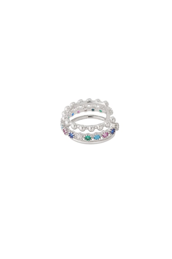 Ohrklemme Farbe Glam
