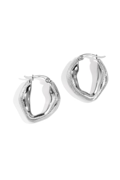Hoop Earrings circle Casual Daily Simple Series Women's jewelry h5 Picture2