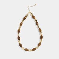 Necklace-Coffee/One Size 