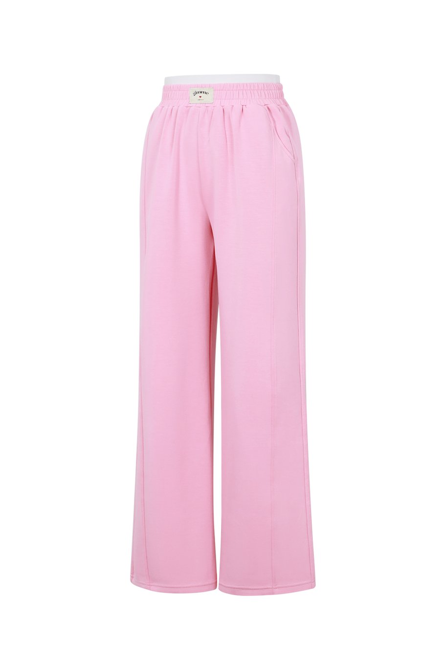 Polyester fiber (polyester) Straight pants Solid color Sporty All Fit  Clothes Picture2