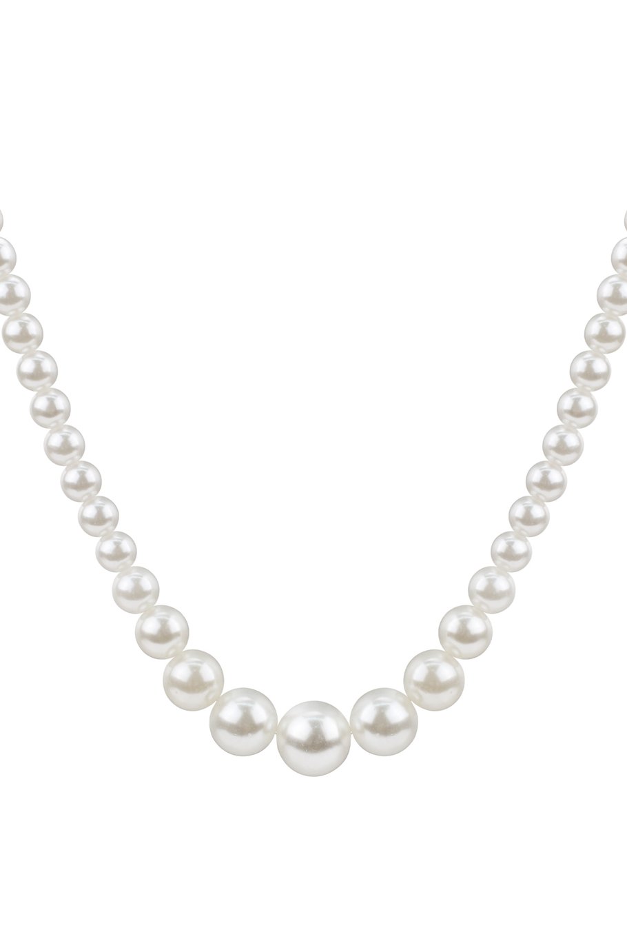 Honey pearl necklace
