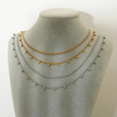 Simple and Stylish DIY Gold - colored Stainless Steel Chains h5 Picture6