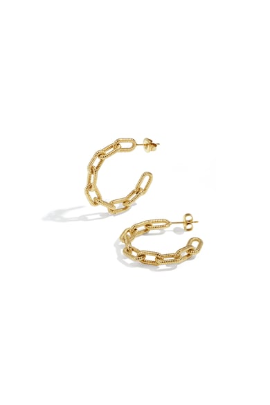 Pendientes de aro circulares, serie casual, diarios y sencillos, joyería para mujer. h5 