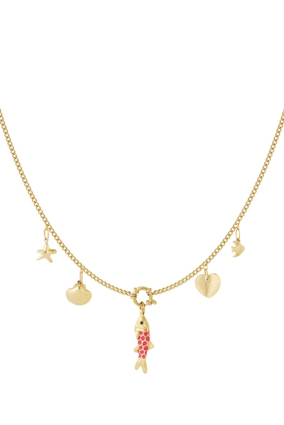 Fish DIY necklace 2