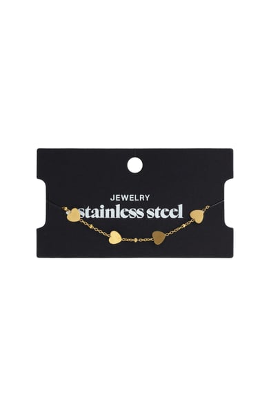Stainless Steel Chain Bracelets Heart Casual Daily Simple Series Women's jewelry h5 Picture4