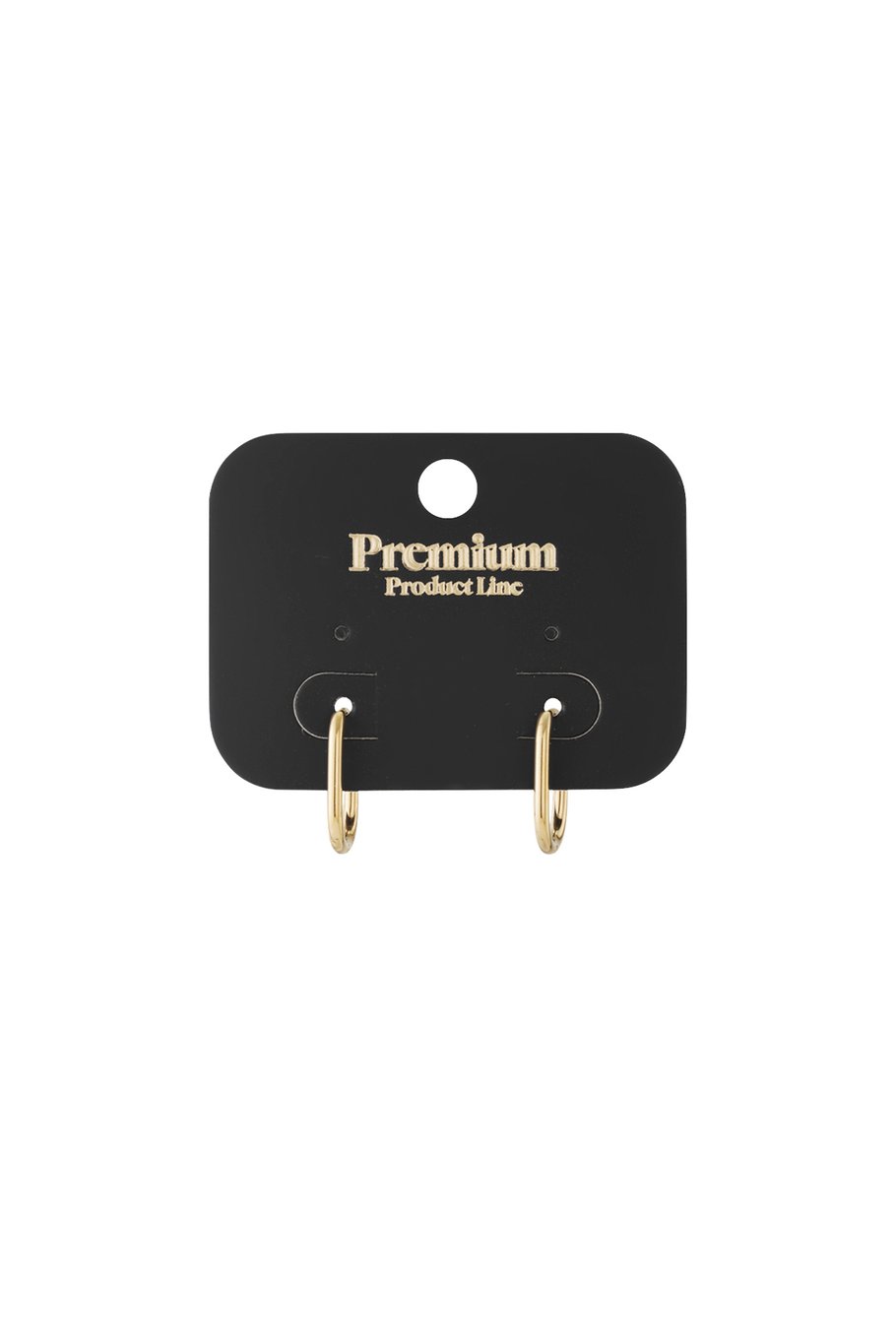 Cerchi ovali Gold Stainless Steel Immagine4