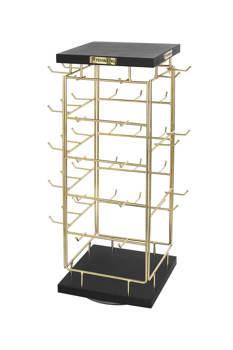 Display voor kettingen, armband en oorbel - zwart Goud kleur 