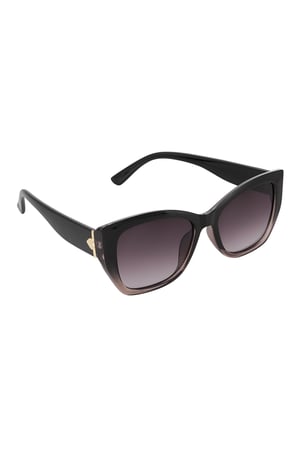 Basic sunglasses - black/ombre Black & Gold Color PC One size h5 