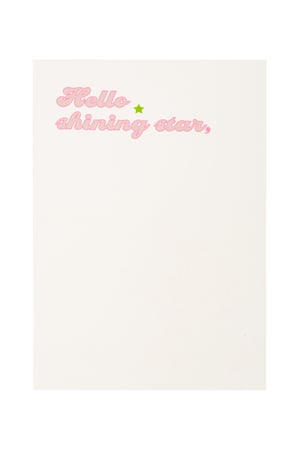 Greeting card you are a star pink h5 Picture2