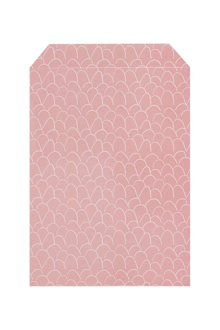 Jewelery envelope pink print