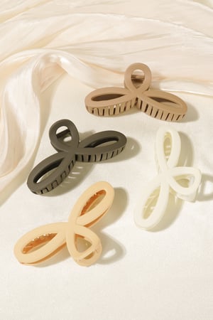 Cute hair clip - camel Plastic h5 Picture3