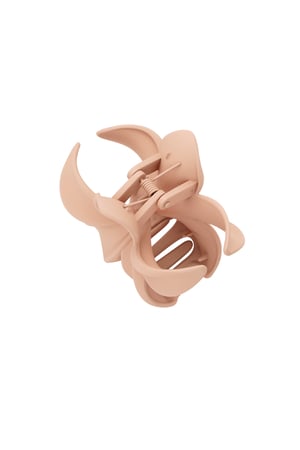 Hair clip flower - skin color Plastic h5 Picture4