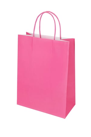 Bags plain 50 pieces large - fuchsia Paper h5 Picture2