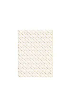 Tissue paper stars - white/Gold color Paper h5 