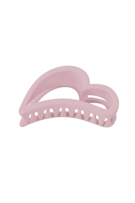 Wing Hair Clip - Pastel Pink Plastic 2