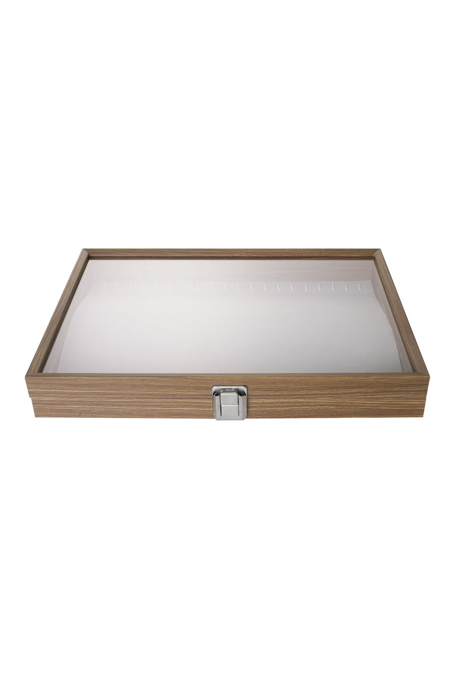 Display-Box-Ketten – graues Holz