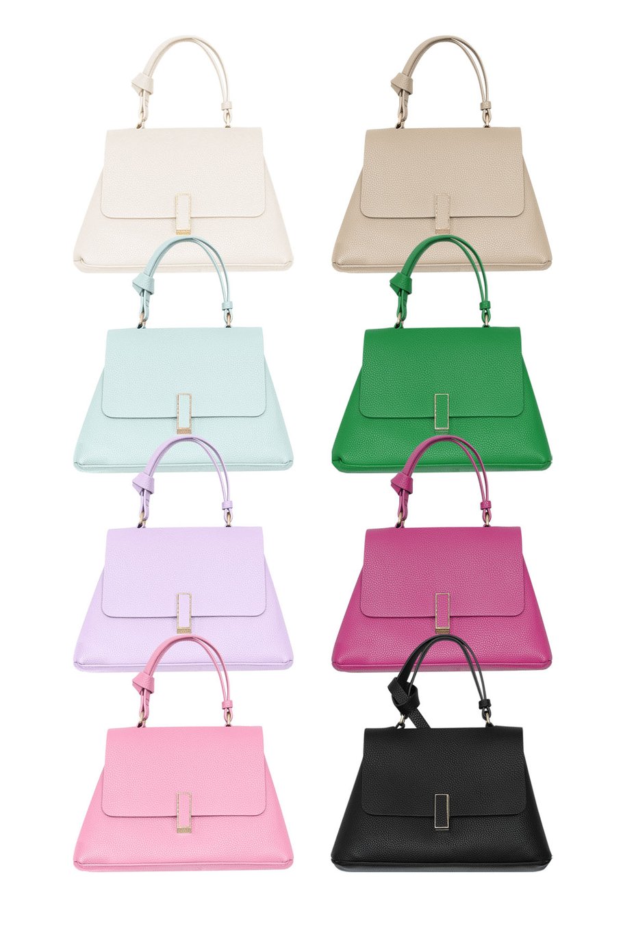 Handtaschen-Must-Have - cremefarbenes PU Bild8