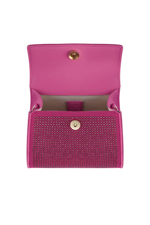 Handbag strass - fuchsia PU h5 Picture8