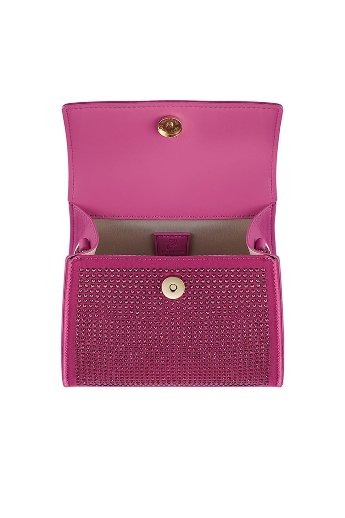 Handbag strass - fuchsia PU Picture8