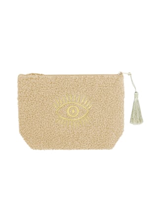 Make-up bag teddy eye - beige h5 