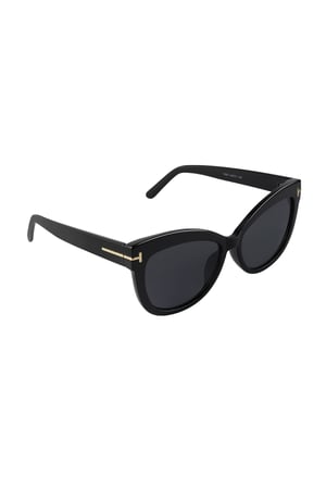 Sunglasses cat eye - black h5 