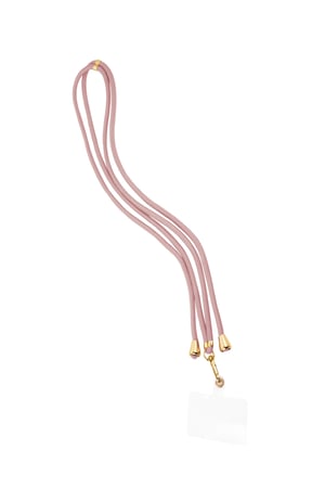 Telephone cord subtle print - light pink h5 