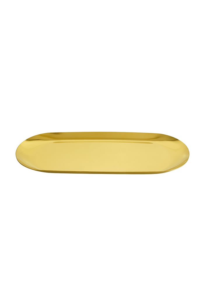 Elongated plateau - Gold color Picture2