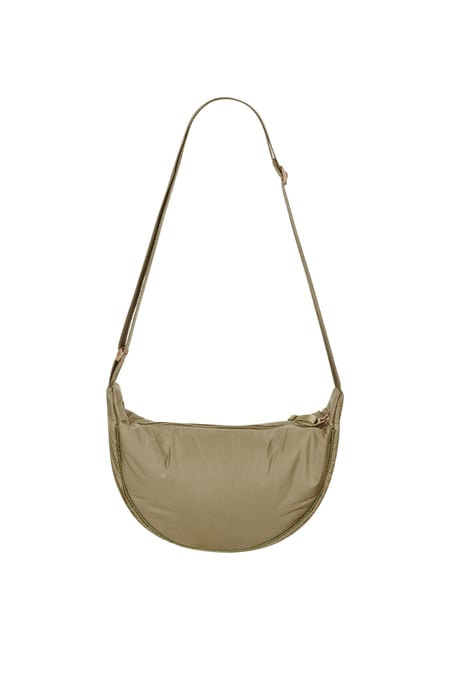 Shoulder bag half moon - camel 2