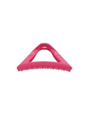 Hair clip summer triangle - fuchsia h5 