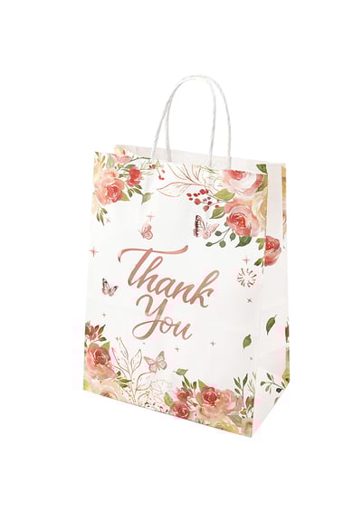 Große Geschenktüte Dankeschön bunt - Multi h5 Bild2