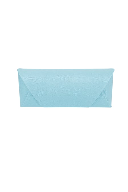 Colorful sunglasses case - light blue