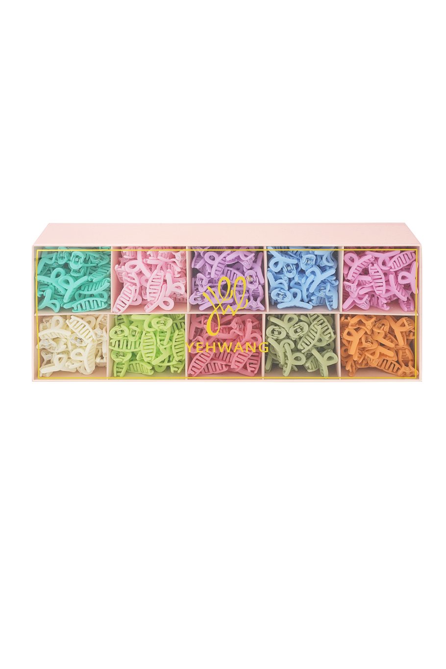Set of hair clips summer curl - light multi h5Picture2