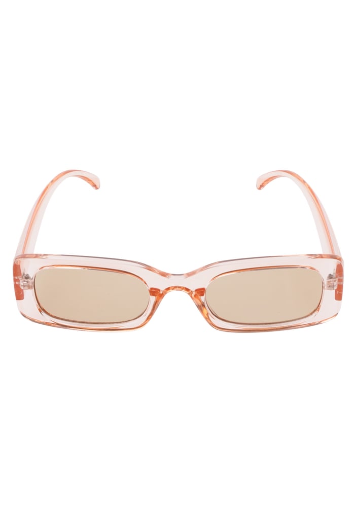 Transparent colored sunglasses - coral Picture5