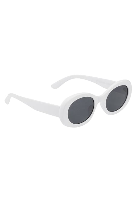 Sunglasses classy look a like - white 2