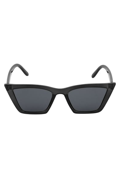 Monochrome cat eye sunglasses - black h5 Picture6